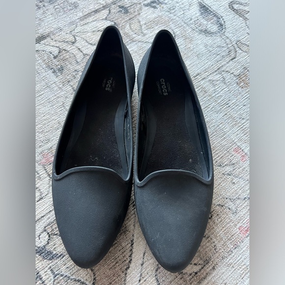 Crocs Eve Almond Toe Ballerinas size 8 - Picture 3 of 6